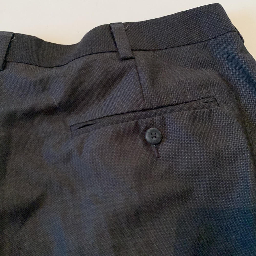 John Henry Men’s Dress Pants Charcoal Cuffed Leg Size 36-32 - Picture 8 of 13